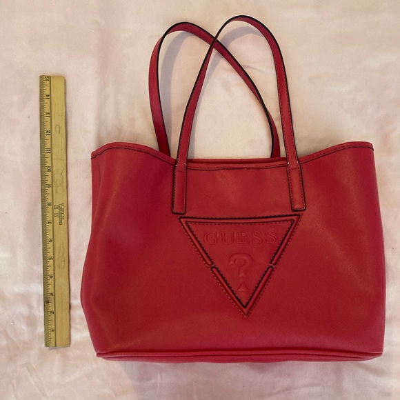 Deadstock Guess dark pink shoulder bag - Picture 7 of 11